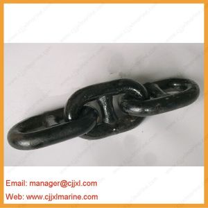 Quality Surface Black Paint Ship Anchor Chain for sale