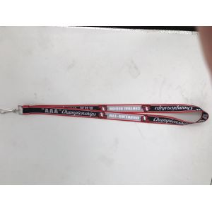 China Wholesale sublimation polyester lanyard printed lanyard with custom logo on sale