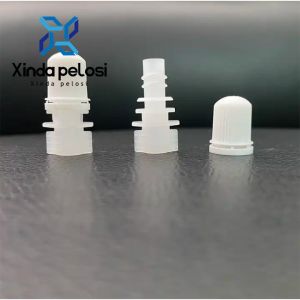 Round Nozzle Spout Pouch Cap Screw Cap Plastic Lid Cover For Drinking Liquid