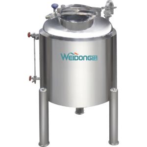 2MM Pot Thickness Auxiliary Equipment 1000L Open Tank Easy Operation