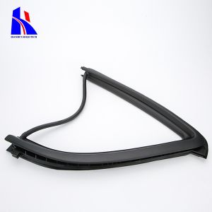 Customized Painting Plastic Injection Molding Parts Black ISO 9001