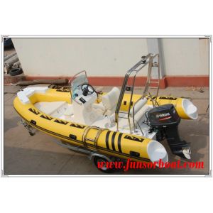Quality Popular Motorized Inflatable RIB Boats With EU CE Approved RIB520C for sale