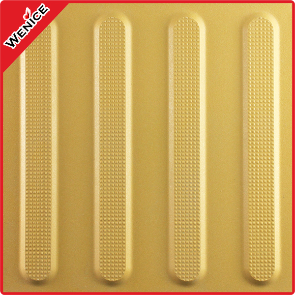 Buy Indicator blind yellow guide tiles Ceramic Tactile at wholesale prices