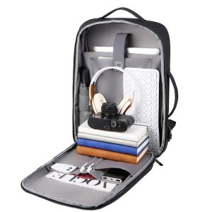Waterproof USB Charging Backpack With Usb Port Laptop Fashion Portable
