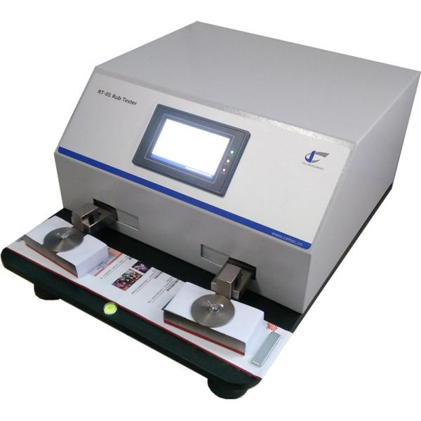 Printed ink Abrasion resistance fastness tester Rub tester TAPPI T830 conformed