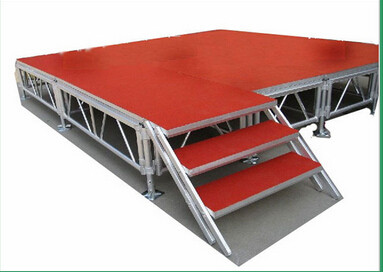 Buy Indoor Movable Stage Platform 1.22 X 1.22M Aluminum Height TUV at wholesale prices