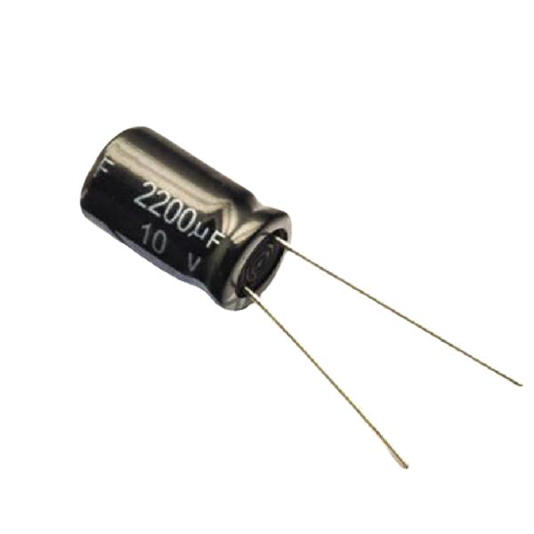 original 10V/2200UF 10*17mm 16V/3300UF 13*21mm Aluminum electrolytic capacitor