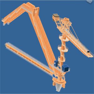 600tph Capacity Stockyard Stacker And Reclaimer For Bulk Material