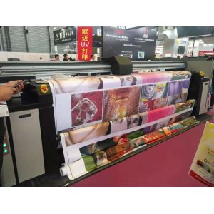 Quality 3.2m Digital Fabric Printer With Auto Constant Tension Feeding And Taking Up System for sale