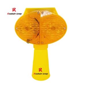 China Roadsafe Flashing LED Blinkers Solar Traffic Lamp Safety Barricade Light Solar Warning Lights on sale