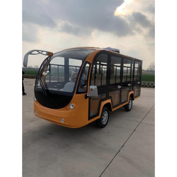 Mini Low Speed 20 Seater Disc Hydraulic Brake Electric Tourist Sightseeing Bus Tourist Attractions Reception Transportation