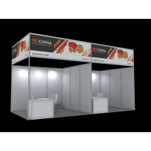 Octanorm 3x3M standard exhibition stand，vitrine dexposition aluminium,Shell