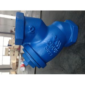 Quality 527-F ANSI CAST IRON Y STRIANER THREADED ENDS for sale