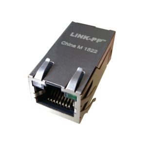 Quality 0826-1A1T-43-F Gigabit Magjack 12 Cores Tab-Up 1Port 1000 Base-T RJ45 for sale