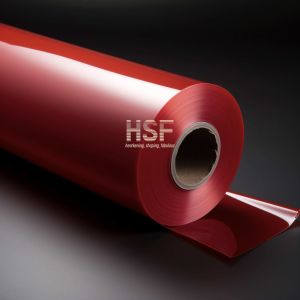 80μM Opaque Red Silicone Release Film Adhesive Manufacturing