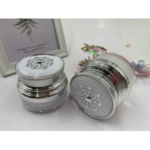 Plastic jar with lid 50ml 50 gram jar bucket jar for sale