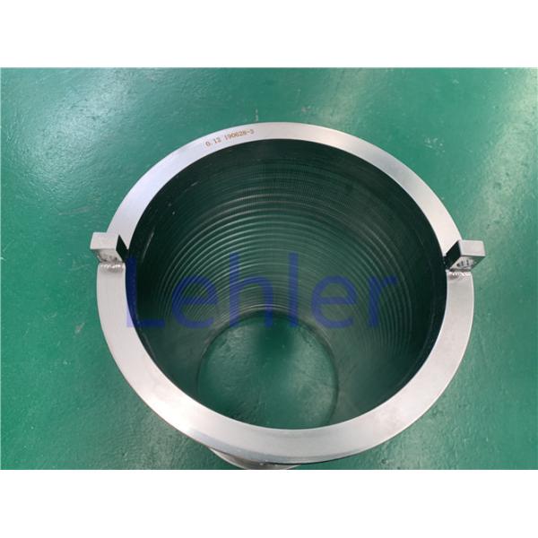 300mm Length Wedge Wire Filter Elements 178mm Diameter 0.05mm Slot ISO9001