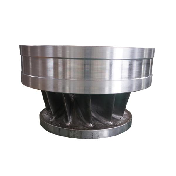 Hydraulic 9-23m Head Hydro Turbine Parts Straight League Driving Mode