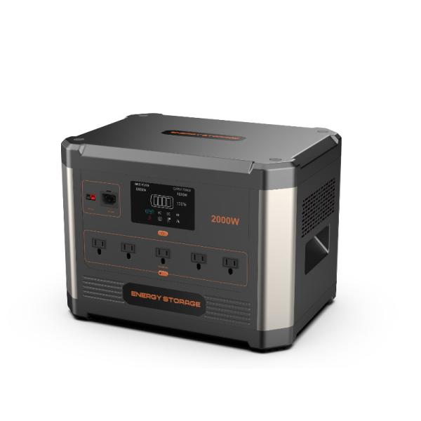 Buy MSDS 1843Wh 2000W Lifepo4 Power Station Lithium Battery Power Station AZ2000 at wholesale prices