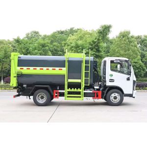Dongfeng 4x2 Type Kitchen Garbage Truck with 8 Cubic Meter Tank Capacity Kitchen