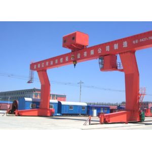 Outside L Type Single Girder Gantry Crane A3 Cargo Yards Port Gantry Crane