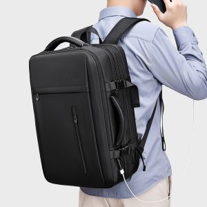 New Multifunction large capacity usb raincoat backpack business travel laptop