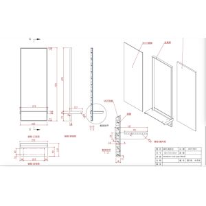 Wall Mounted Stainless Steel Bathroom Vanity Easy To Install