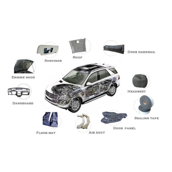 Waterproof Soundproof Roll Crosslinking Die Cut Fireproof Rigid Panel Flexible