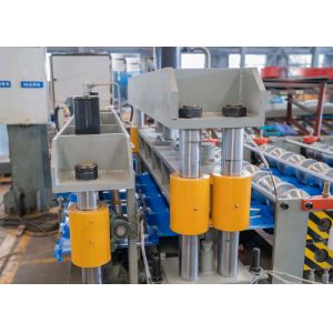 Customized 1000mm Metal Roofing Roll Former Low Noise