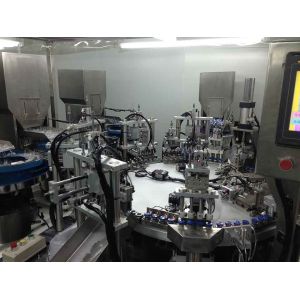 Buy cheap Aluminum plastic cover assembly machine with PLC system from wholesalers