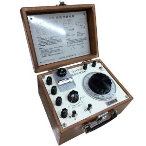 GDZX Electric QJ57 Double Arm Kelvin DC Bridge For Low Resistance Measuring