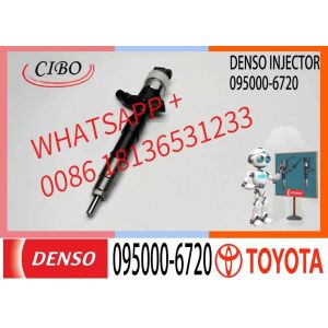 Fuel Injector 23670-30130 095000-6720 Fits for Toyota Hiace 3.0 D4D 1KD-FTV