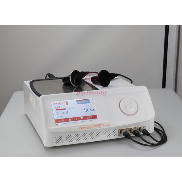 Deep 448khz Diathermy Tecar Therapy Machine For Plantar Fasciitis