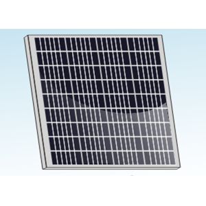 120W Anodized Aluminum Alloy Frame Polycrystalline Solar PV Panel