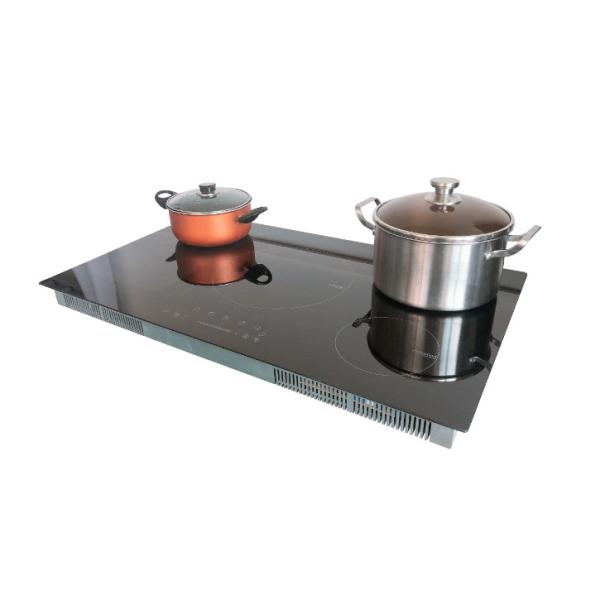 Buy 240V Flex Zone Ceramic Glass Induction Cooktop With 4 Elements at wholesale prices