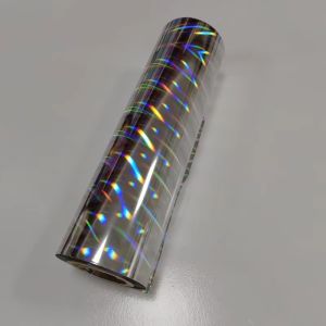 PET Based Pillar Of Light Holographic Metallized Thermal Lamination Film For