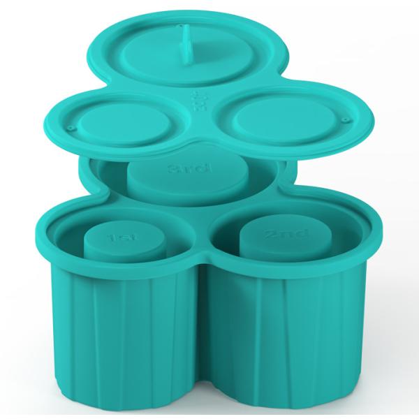 Easy Fill Release Tumbler Ice Mold for 20-40 oz Cups Sustainable and Silicone Material