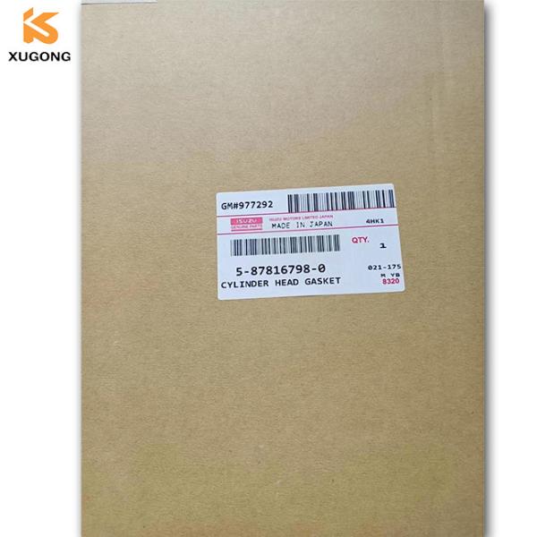 5-87816-798-0 Excavator Spare Part GASKET KIT FULL for HITACHI 4HK1