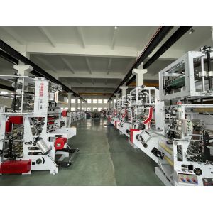 China 180pcs/Min LDPE Plastic Bag Making Equipment Machine Hot Cutting on sale