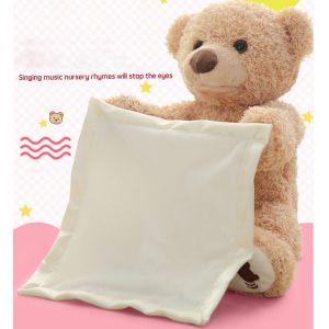 Open Mouth Talking Electric Moving Puzzle Peekaboo Bears