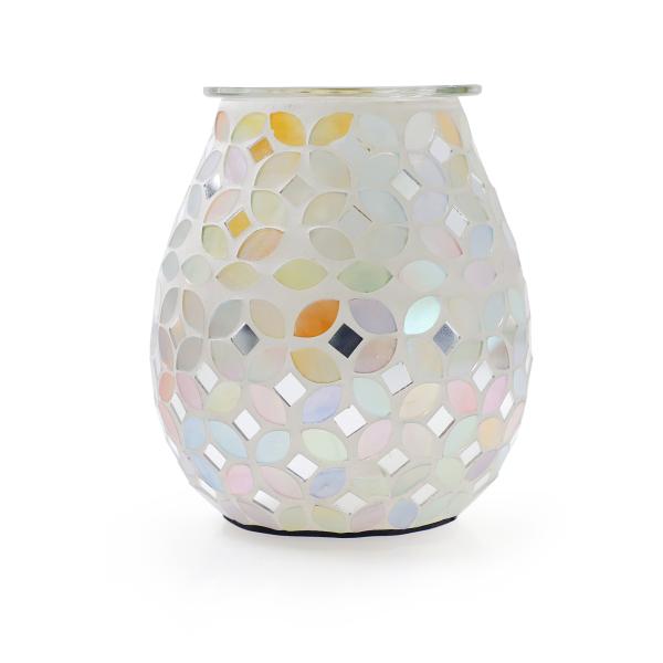 Buy Electric Mosaic Glass Aroma Wax Burner , 2 In 1 25W 1.5m Candle Melt Burner at wholesale prices