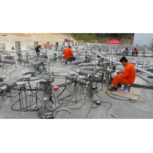 Dancing Floating Water Fountain For Pool RGB Underwater Light