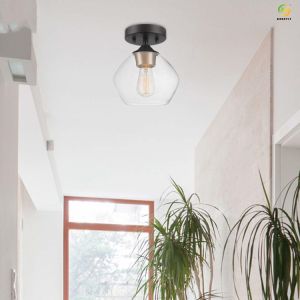 Home Living Room LED Ceiling Light With Bulb ST64 AC85V