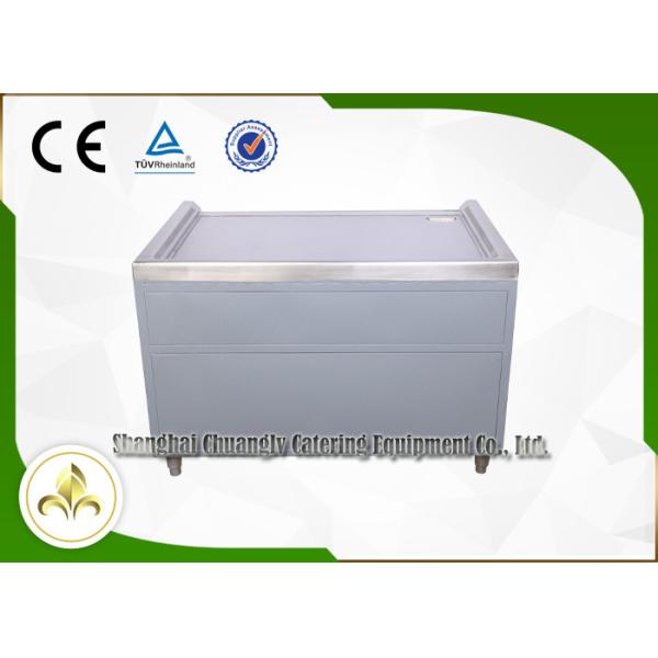 Teppanyaki Grill Table Basic Configuration , Stainless Steel Teppanyaki Plate Table