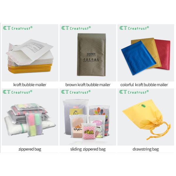 Wholesale Various Size Kraft Envelope Customized Printed Small Bubble Mailers