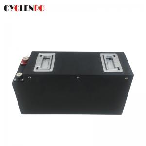 Quality Iron Case IP65 3000 Times Cycle 12V LiFePO4 Lithium Battery for sale