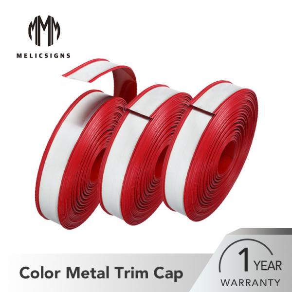 Buy F Shape Flexible Color Steel Metal Trim Cap  Channel Letter Materials at wholesale prices