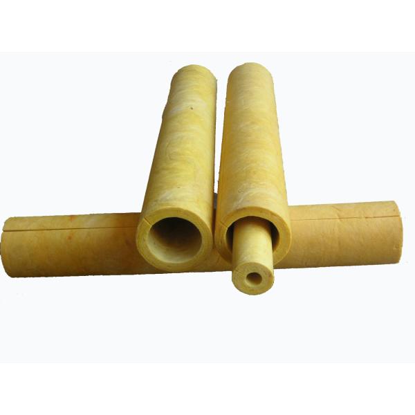 Buy High Temperature Glass Wool Pipe Insulation For Construction , Fire Retardant at wholesale prices