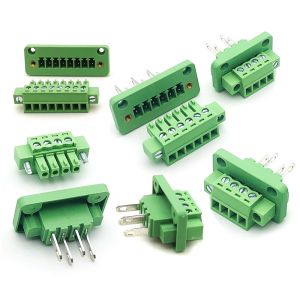3.81 mm pitch Feed Through Flange Pluggable Terminal Blocks