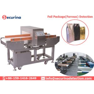 Customized Belt Food Processing Metal Detectors 304 SS For Inspecting Ferrous
